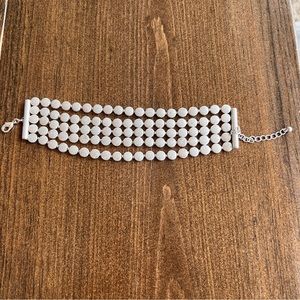 Bancroft Silver Tone “Milla Circle Layer” Bracelet